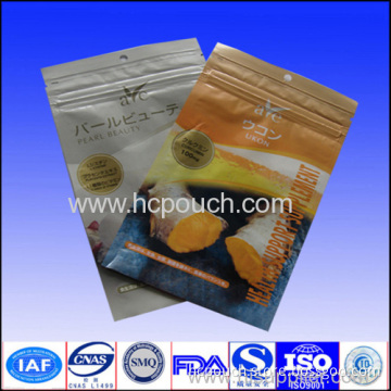 Printed Aluminum Foil Zipper Pouch 